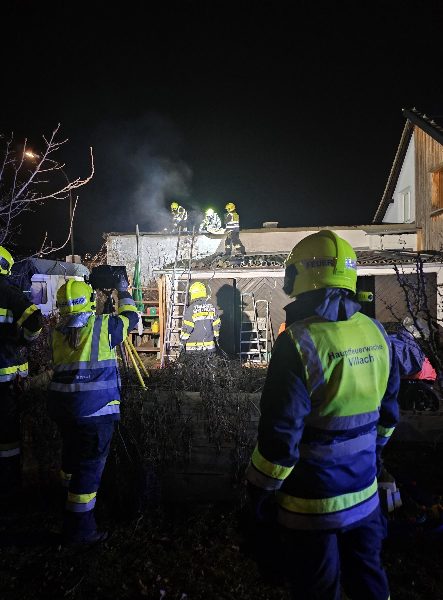 Brand im Villacher Stadtteil Lind (Bild 2)